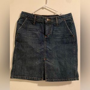Jean skirt